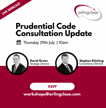 Prudential Code Consultation Update